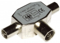2-IESIRI COAX-SPLITER 1XMAMA/2XTATA 5-900MHZ, METAL