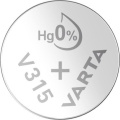 SR67 V315 1,55V-20MAH BATERIE BUTON VARTA 7,9X1,65MM