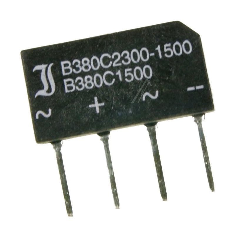 B380C1500-1000 B380C2300-1500B PUNTE REDRESOARE -W+W FLACH RM=5MM -ROHS-CONFORM-