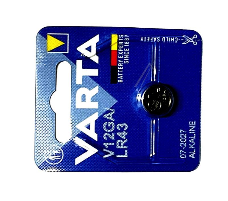 V12GA LR43 1,5V-80MAH BATERIE BUTON VARTA