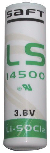 LS14500 3,6V-2600MAH SAFT BATERIE LITIU