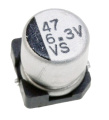 47UF-6,3V 30043887 ELCO SMD 5X5MM, 105°