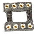 DIL8 SOCLU DE PRECIZIE C.I. RM=2,54MM, =7,62MM