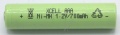 X700AAA-I 1,24V-800MAH NIMH ACUMULATOR INDUSTRIAL GP