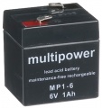 MP1-6 6V-1000MAH ACUMULATOR CU PLUMB MULTIPOWER