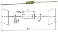 1,0R-2,0W REZISTENTA PELICULA METAL 0414 -ROHS-