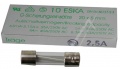 2,5A-T 522.521 SIGURANTA TEMPORIZATA 5X20MM 10BUC/SET -ROHS-