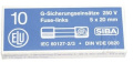 4,0A-T SIGURANTA TEMPORIZATA 5X20MM 10BUC/SET
