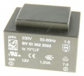 12V-125MA BVEI3022022 TRAFO ALIMENTARE PCB EI30, 230V, 1,5VA 32,6X27,6X23,7MM