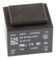 12V-217MA BVEI3042042 TRAFO ALIMENTARE PCB 230V EI30 2,6VA 32,6X27,6X34,0MM 217MA