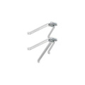 DMH 550 29440017 DMH 550 MONTARE PE PERETE, 420MM, 2 BUCATI