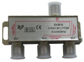 3-IESIRI F-SPLITTER MINI 5-2450MHZ 3XDC PASS
