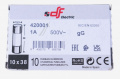 1,0A-F 1038.617 SIGURANTA RAPIDA 10,3X38MM 10BUC -ROHS-