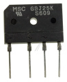 GBJ2508 PUNTE REDRESOARE, 25A 800V -ROHS-KONFORM