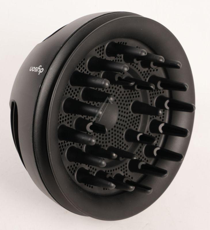 974149-01 DIFUZOR AER USCATOR WAVE+CURL, NEGRU
