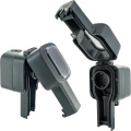 SOLAR SOAD1000 AUSSEN-AUFPUTZSTECKDOSE OUTDOOR IP56 - MIT FLEXIBLER KABELZUFÜHRUNG FÜR GERADE UND GEWINKELTE STECKER