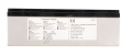 12V-2300MAH NP2,3-12 YUASA BLEIAKKUMULATOR, 4,8MM FASTON