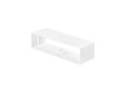T-RVB 125 4021004 BREITKANALROHRVERBINDER, WEISS 218X55MM