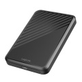 UA0458 FESTPLATTENGEHÄUSE, 2,5" (6,35CM) SATA HDD/SSD, USB 3.2 GEN1, SCHWARZ