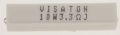 5288 5288 REZISTENTA CERAMICA AXIALA,48X10X10MM