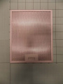 1032929 FILTRU METALIC ANTIGRASIME, 340X260X9MM