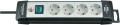 PREMIUM-LINE 1951540101 PRELUNGITOR 4 PRIZE CU INTRERUPATOR, NEGRU/GRI, 5M, H05VV-F 3G1,5