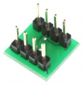SOIC-8->DIP-8 CI ADAPTER, VON SOIC AUF DIP SOCKEL
