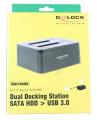 62661 USB 3.0 DUAL DOCKING STATION PT. 2 X SATA HDD / SSD, FUNCTIE DE CLONARE