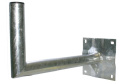 SWH 40 00702350 WANDHALTER, FEUERVERZINKTER STAHL, WANDABSTAND 400MM, MASTD