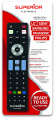 READY 5 SMART SUPTRB019 TELECOMANDA TV LG, SAMSUNG, SONY, PHILIPS & PANASONIC (NU NECESITA PROGRAMARE)