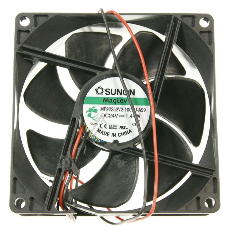 MF92252V2-1000U-A99 VENTILATOR, 24V/DC, 92X92X25MM, VAPO, ROHS