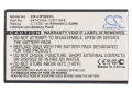3,7V-950MAH LI-ION TELEFONAKKU ALTERNATIV