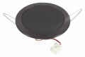 DL 10 (RAL 9005) 50014 DECKENLAUTSPRECHER, EINBAU-Ø=110MM, 8-OHM SCHWARZ