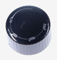 300009491681 TEMPERATURKNOPF SCHWARZ