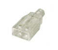 USB-A HAUBE TRANSPARENT