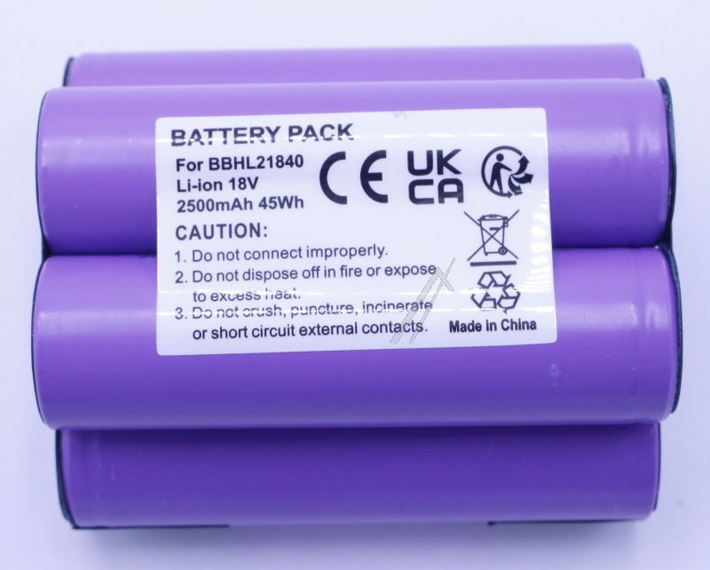 18V-2500MAH ACUMULATOR ASPIRATOR => 908BPV180 BOSCH
