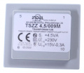 15V-300MA PRINTTRAFO 230V EI38 4,5VA 35,0X41,4X28,3MM