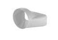 P-EST 150 4051018 END PIECE ROTUND/DREPTUNGHI, GRI DESCHIS, COMPAIR PRIME FLOW